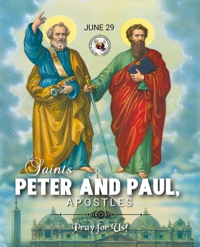 HOMILIES FOR June. 29 to July 4, 2026 (weekdays). By: Rev. Fr. Clifford Atta Anim.